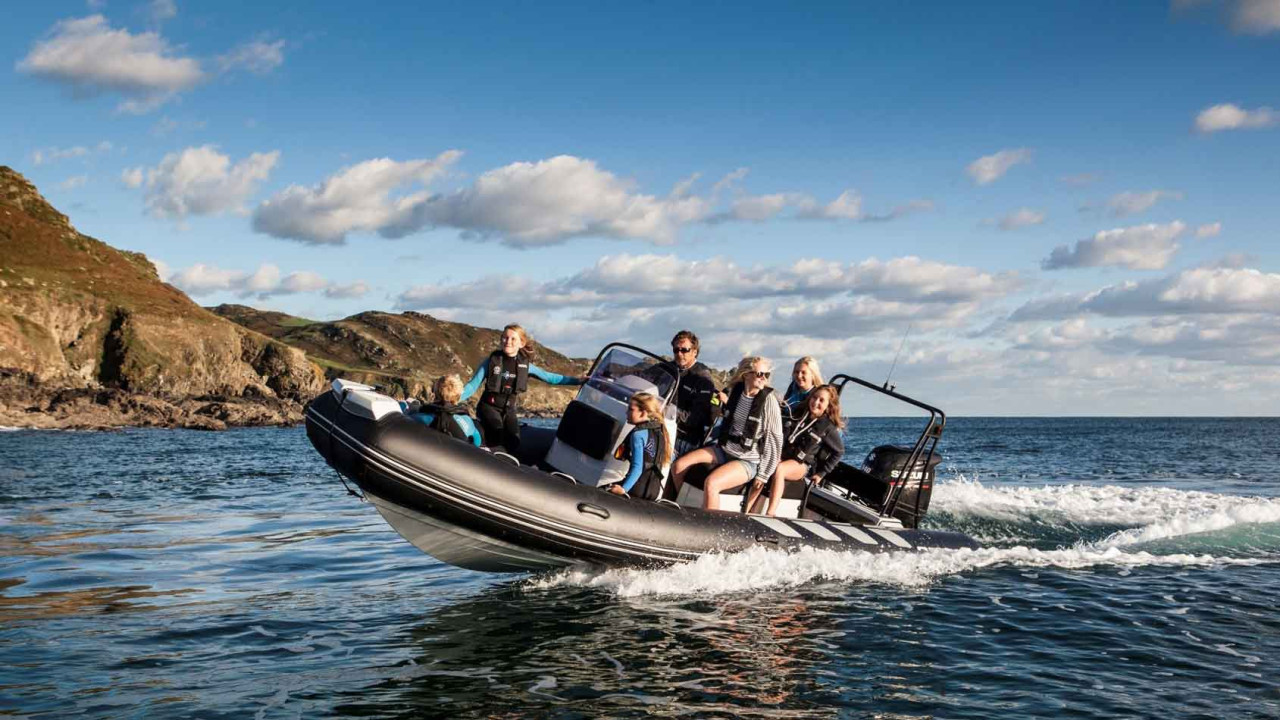 We love  RIBs (Rigid Inflatable Boats).  Here's why: